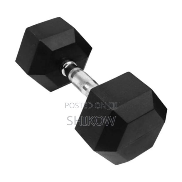 5kg Per Hand Hex Dumbbell – Advanced Strength Level -5kg Per Hand