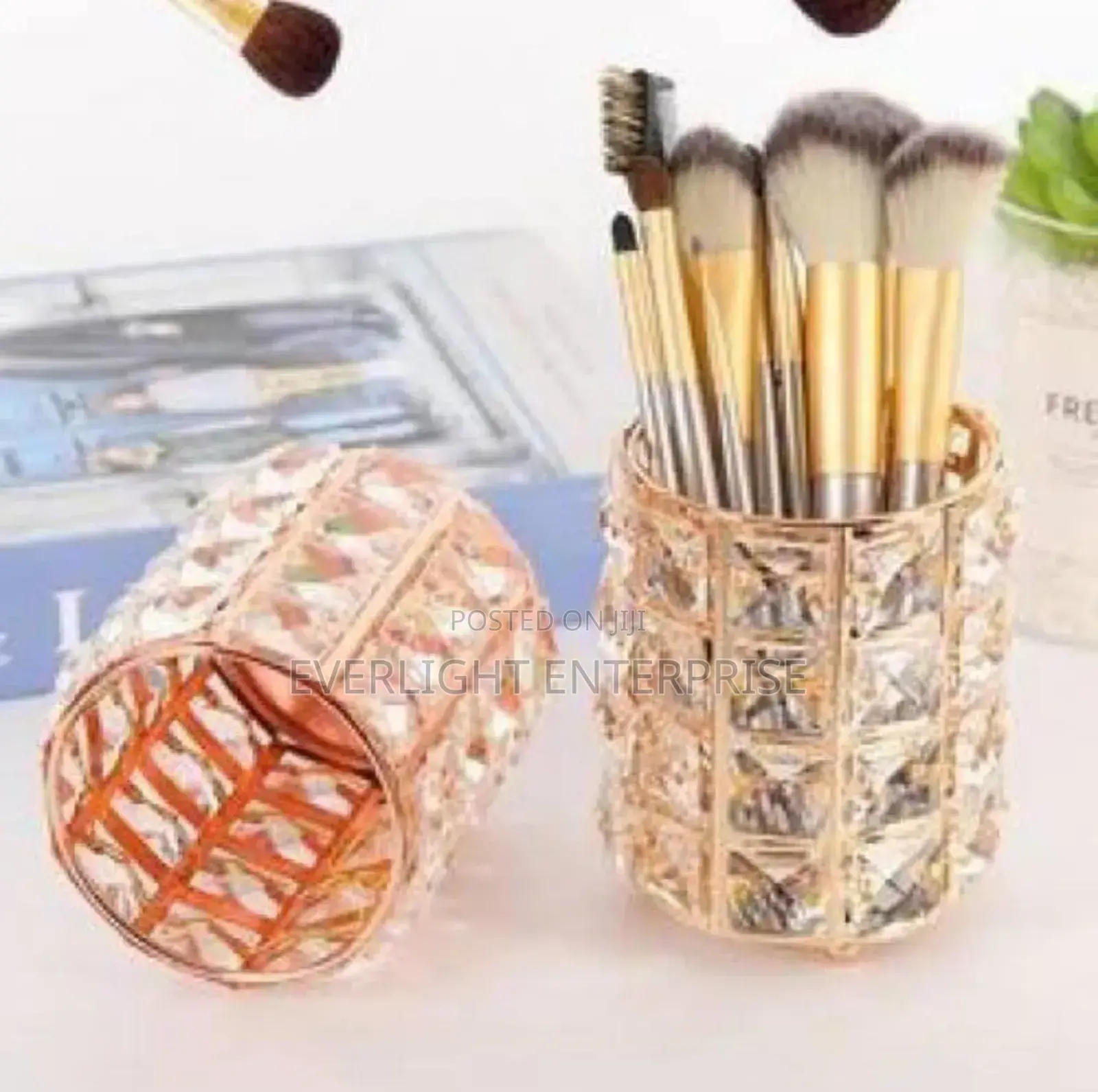Make Up Brushes Sparkling Cylinder