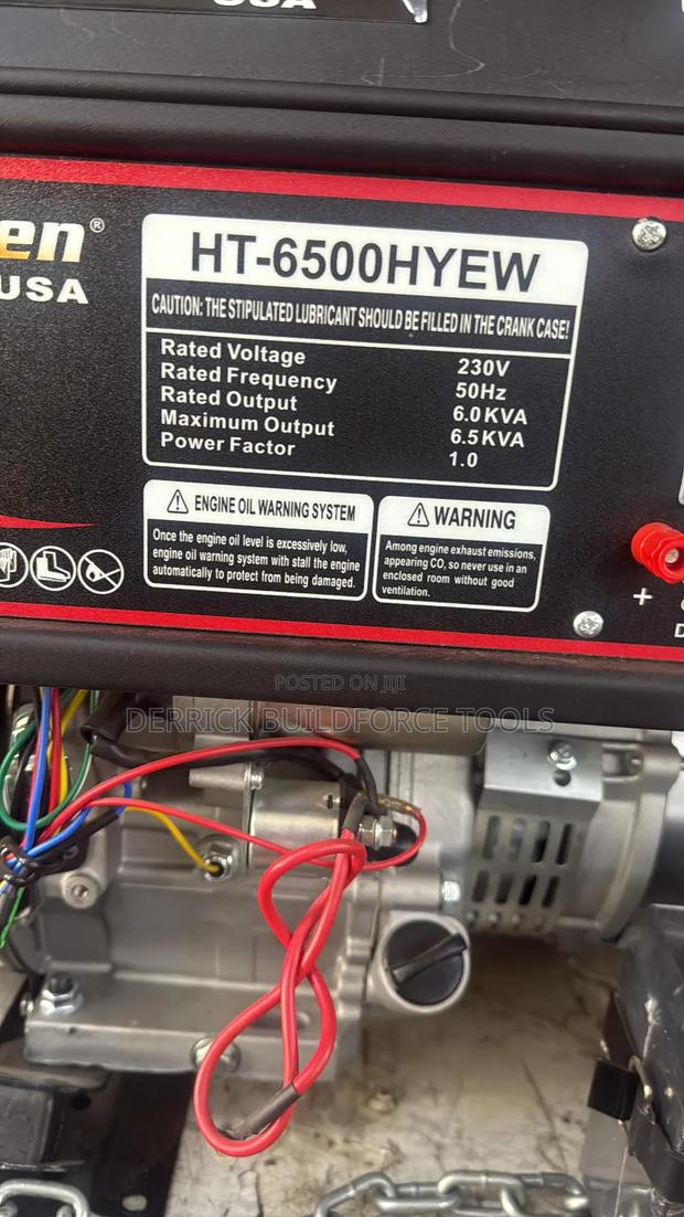 Kasten Usa 6.5kva Gasoline Generator - thumbnail 2