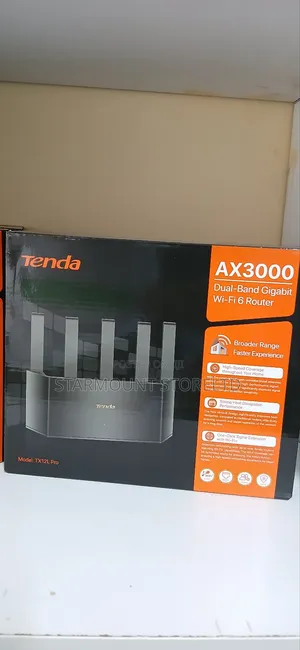 Tenda Tx12l Pro Ax3000 Dual-Band Gigabit Wi-Fi 6 Router