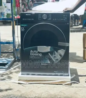 Washing and Spinning New Hisense 12kgs Frong Load Washing Machine