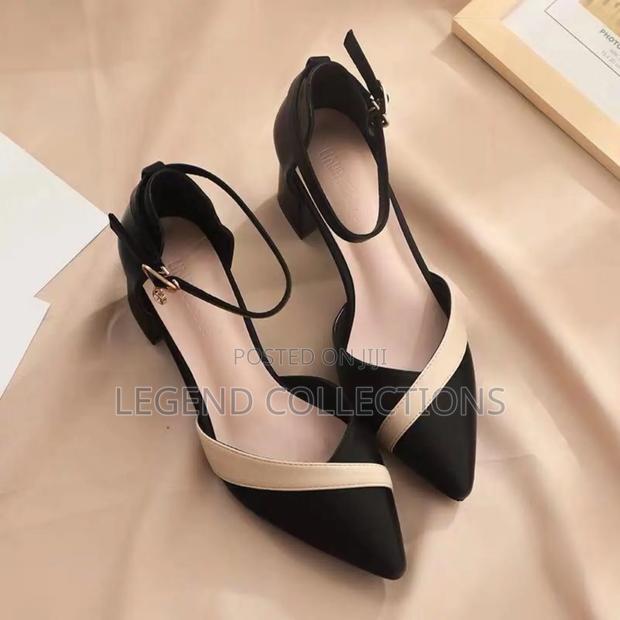 Chunky Closed Ladies Heels (Size 36-40) - main view