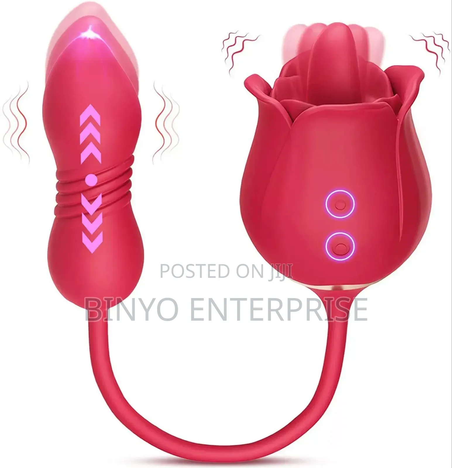3 In 1 Rose Vibrator