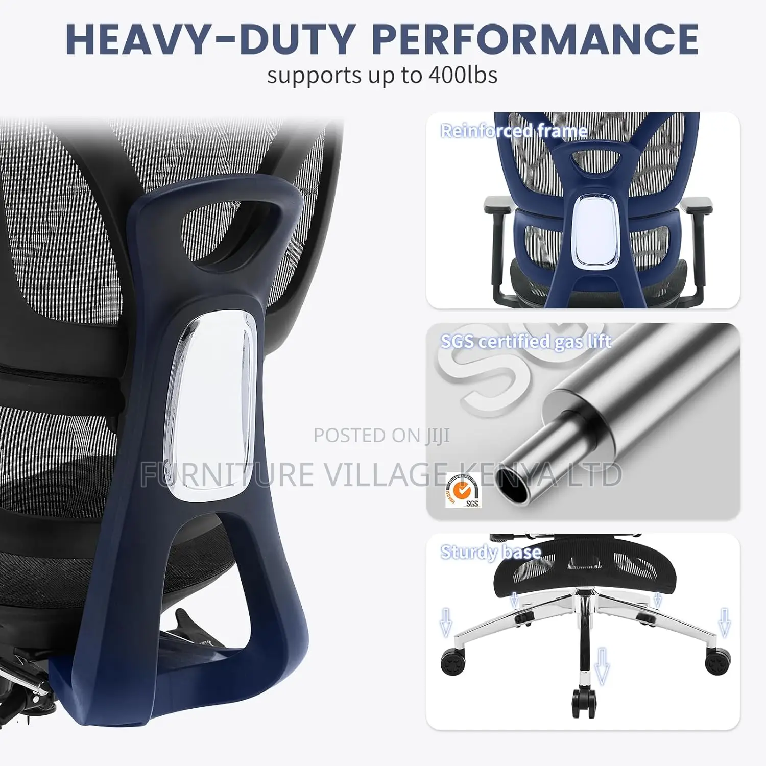 Home Ergonomic Office Chair| High Back Ergonomic Desk Chair