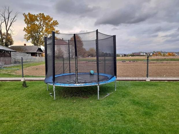 Strong Base Stable Jumping Experience Trampolines - main view