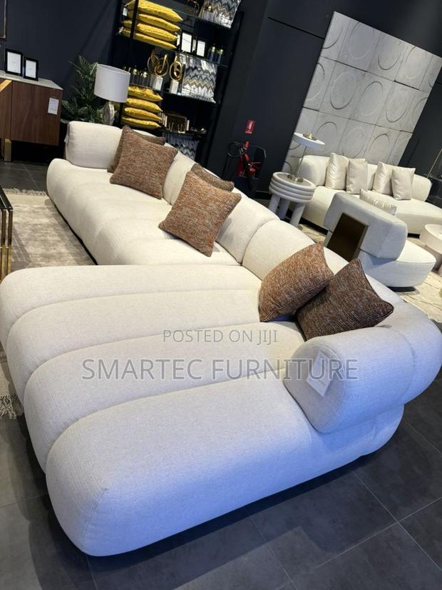 Appealing New 6 Seater L Sofa Set - main view