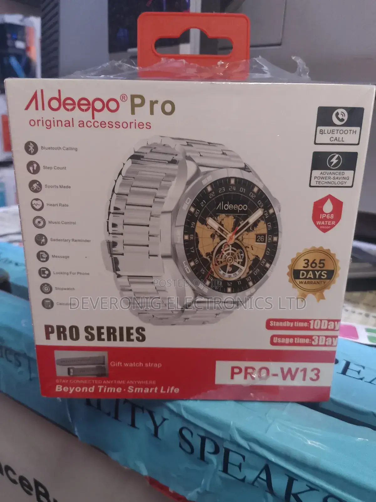Aldeepo Pro Silver Smart Watch