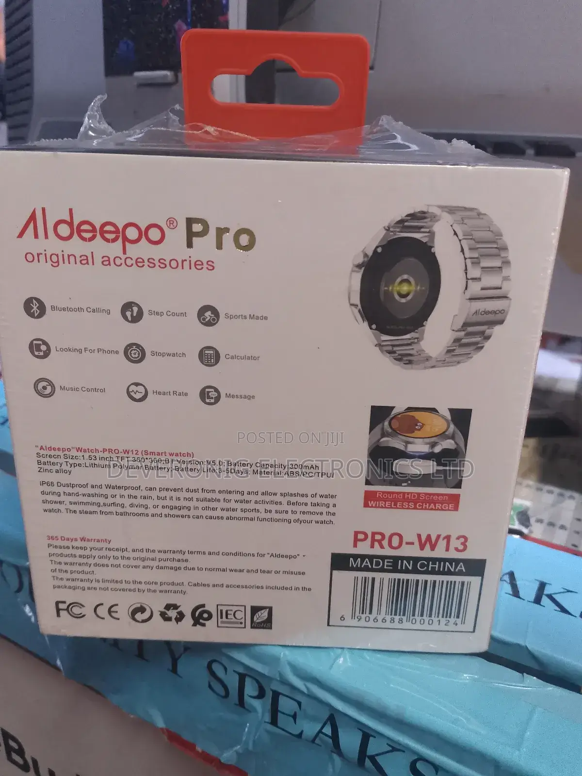 Aldeepo Pro Silver Smart Watch