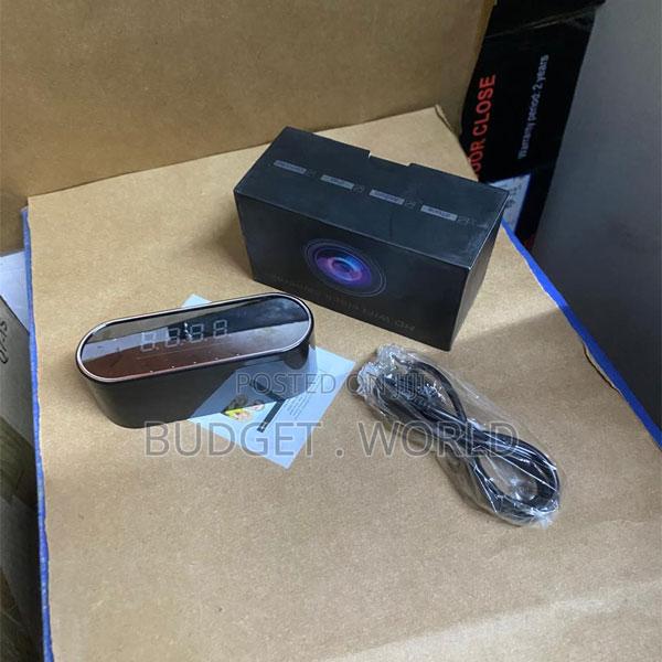 Table Clock Spy Camera With Hd 1080p Recording