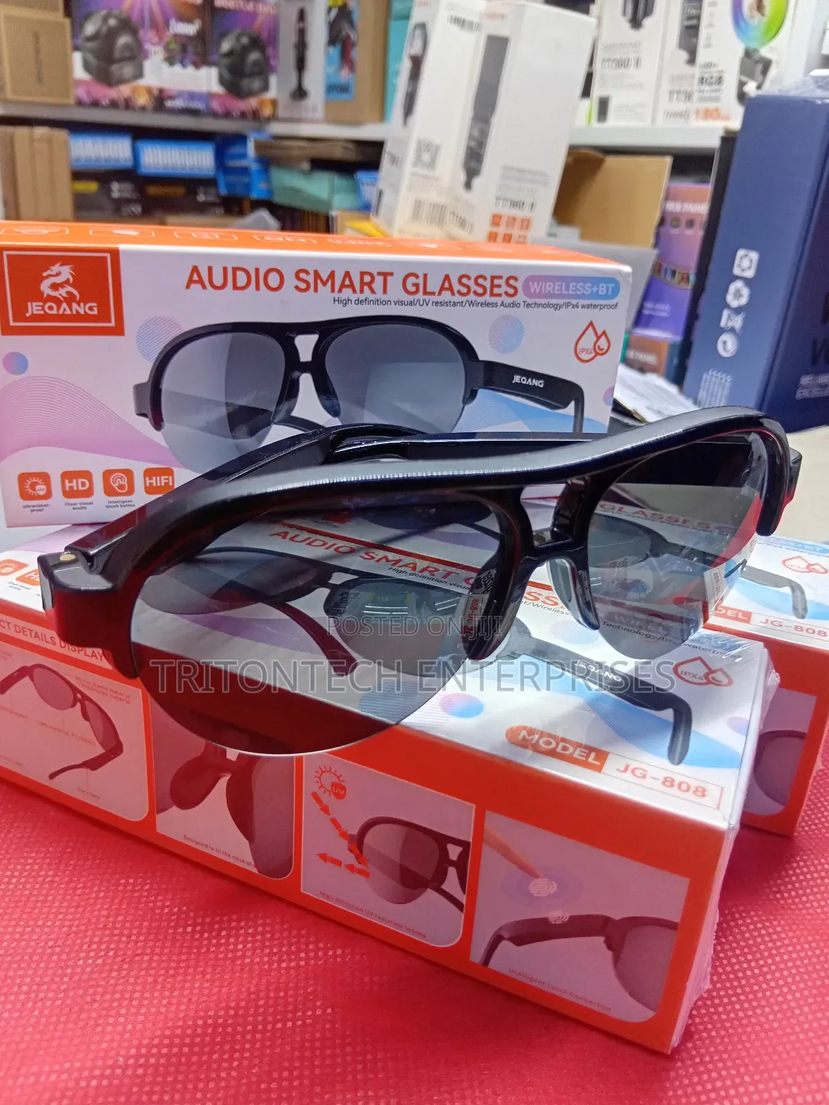 Jeqang Audio Smart High Definition Sun Glasses