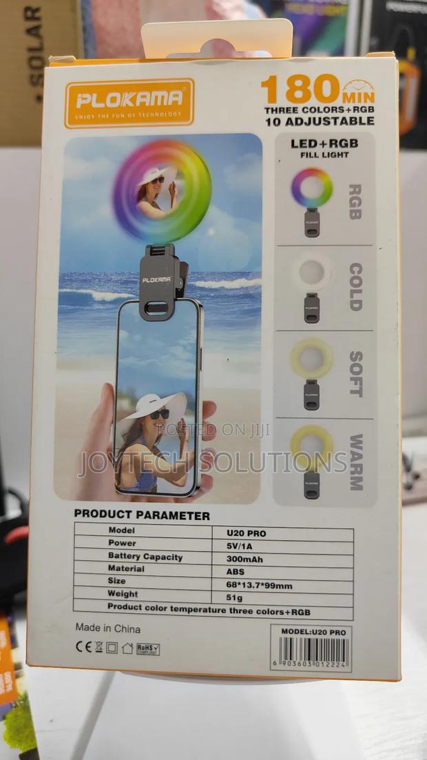 Plokama U20 Pro Led +Rgb Fill Light { 180 Min } - thumbnail 2