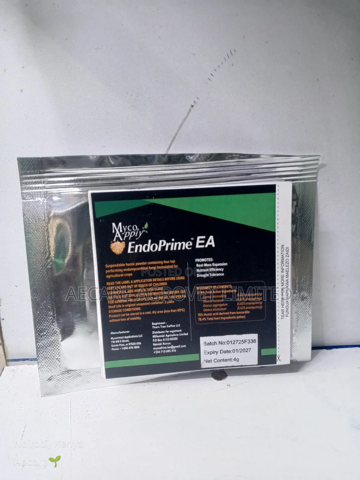 Myco Apply Endoprime Ea Mycorrhizal Fungi 2g, 4g, 10g ,100g