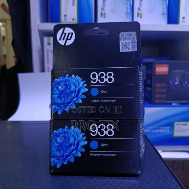 Hp 938 Cyan Original Ink Cartridge - main view