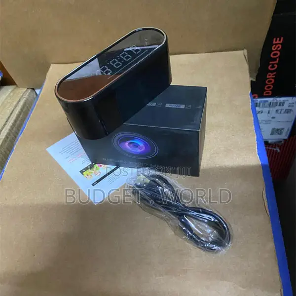 1080p Hd Table Clock Hidden Surveillance Camera