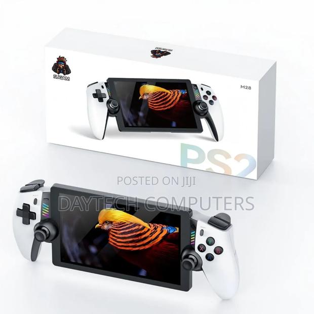 This Is an Sjgam M28 Handheld Game Console. - main view