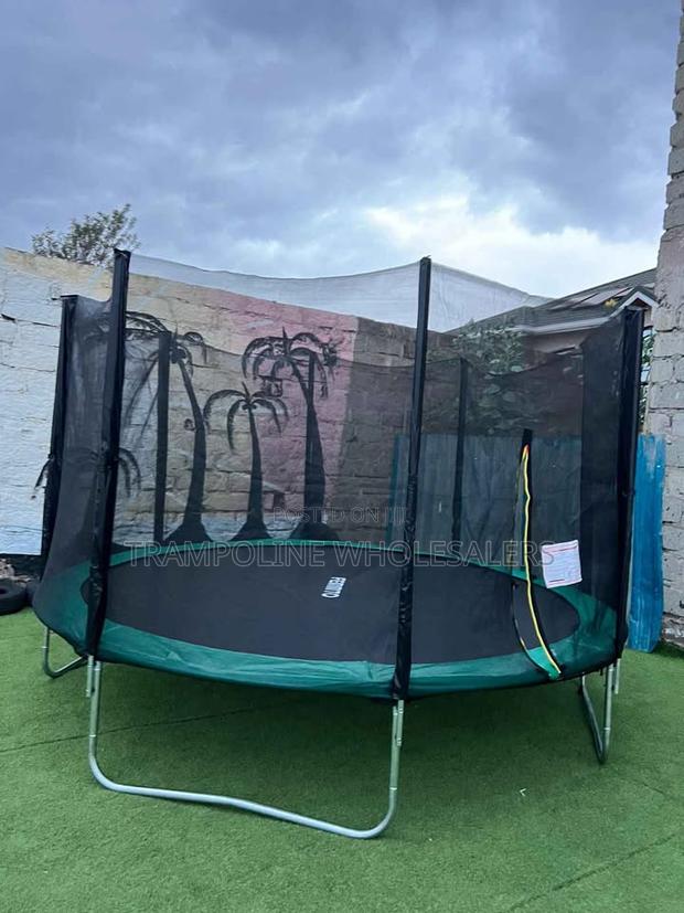 Affordable Clean Reliable Trampoline - main view