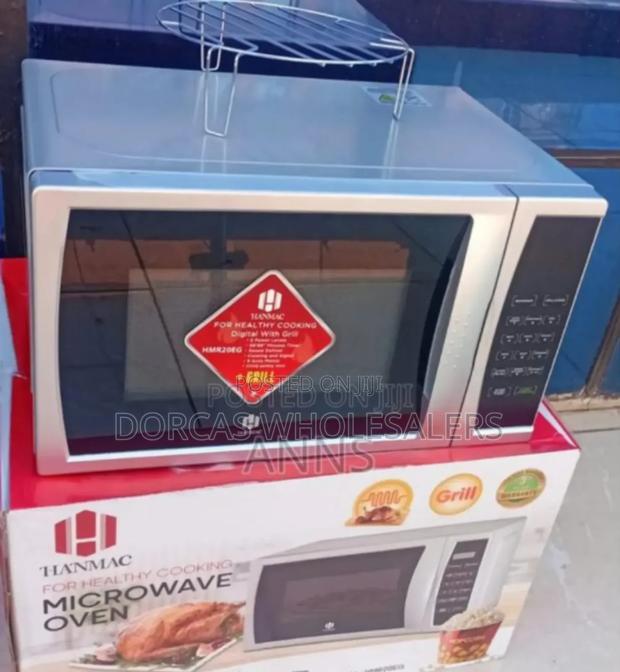 With Grilled Oven Hanmac 20l Digital Microwave - main view