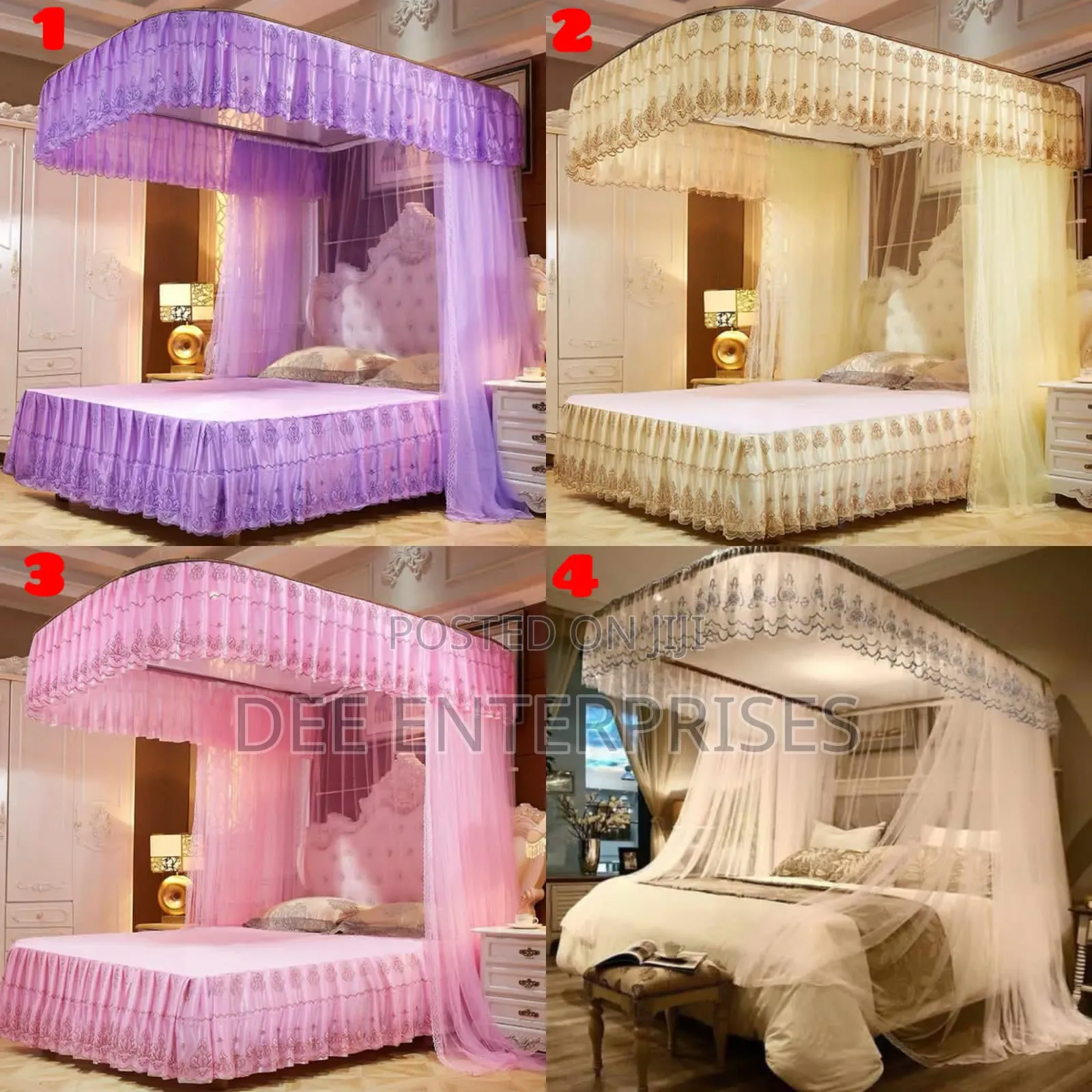 Rail Mosquito Net 4by6