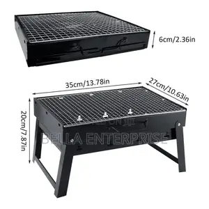 Back in Stock Foldable Portable Barbecue Charcoal Grill Now Available