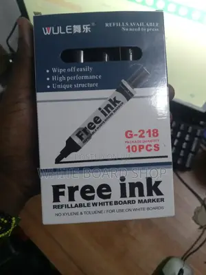 Whiteboard Markers -Free Ink Refillable and Erasable PKT