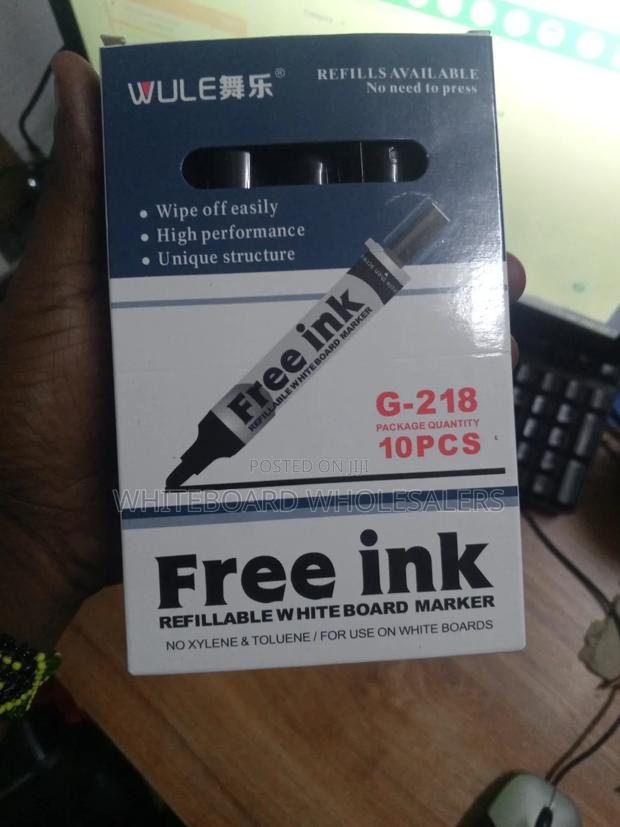 Whiteboard Markers -Free Ink Refillable and Erasable PKT - main view