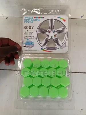 Universal Wheel Hub Screw Covers – 20 Pcs300°C Heat-Resistant Nut Caps