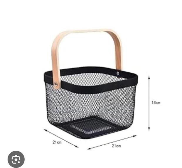 Pantry Mesh Wire Fruit Basket_pa - thumbnail 2