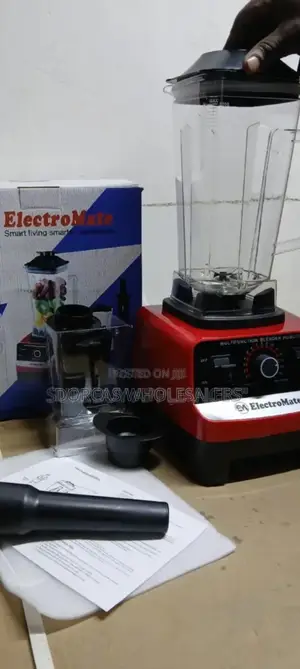 With 1 Year Warranty 2in1 Electromate Commercial Blender