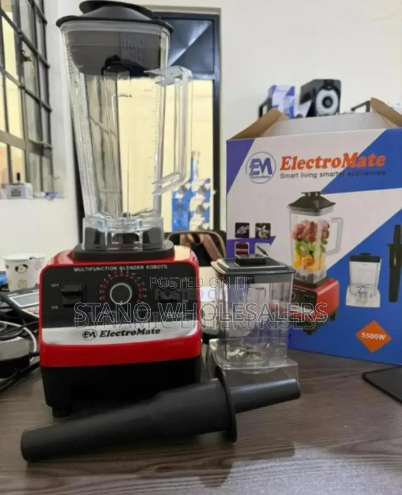 With 2.5l Jar 2in1 Electromate Commercial Blender