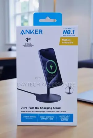 This Is an Anker Maggo Wireless Charger (Stand).