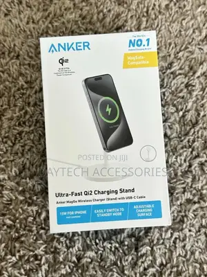 This Is an Anker Maggo Wireless Charger (Stand).