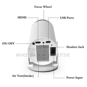 Hy300 Pro Smart Projector Android 4k Input Wifi 6 Bluetooth Portable
