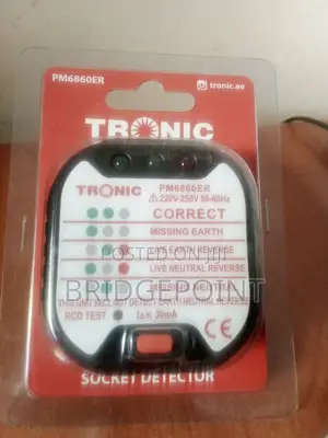 Tronic Socket or Circuit Fault Finder or Detector Pm6860er