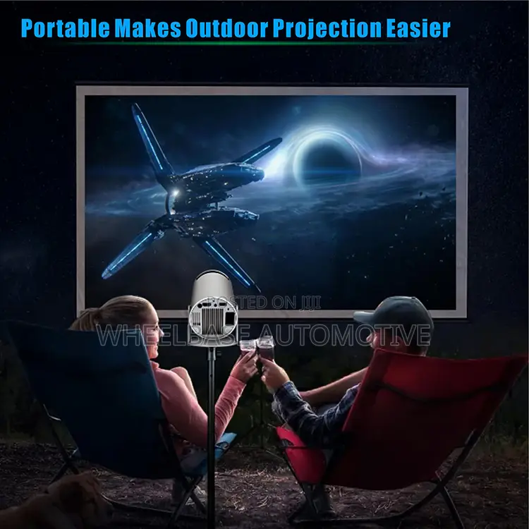 Hy300 Pro Smart Projector Android 4k Input Wifi 6 Bluetooth Portable