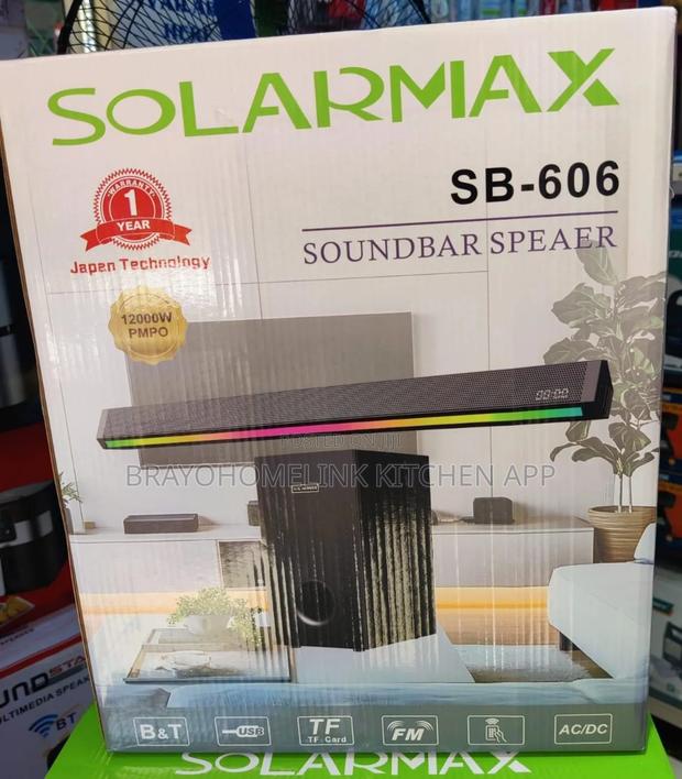 *Solarmax Sb606 2.1 Soundbar