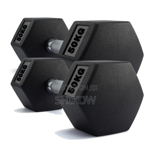 15kg Single Hand Hexagonal Dumbbell