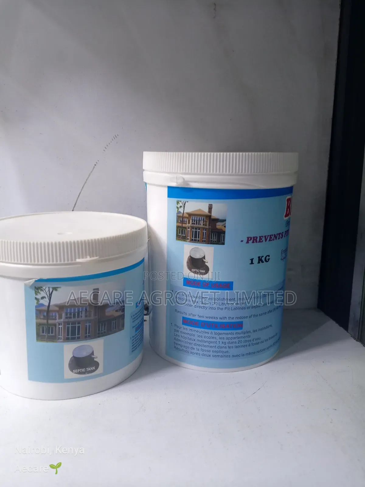 Biodigester Pit Latrine 500g , 1kg