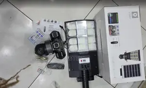 Outdoor Solar 4g Smart Camera With Led 180w Streetlight Night Vision