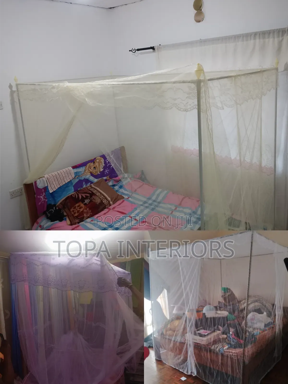 Generic Drapery Mosquito Nets for All Bed Sizes