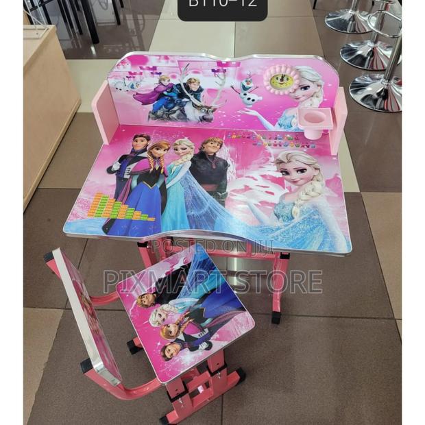 Kids Adjustable Study Desk – Height-Adaptive Table for Schoolwork - main view