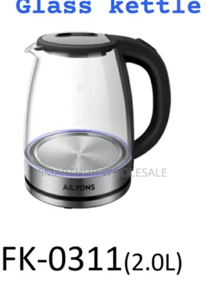 Ailyons Transparent Glass Kettle