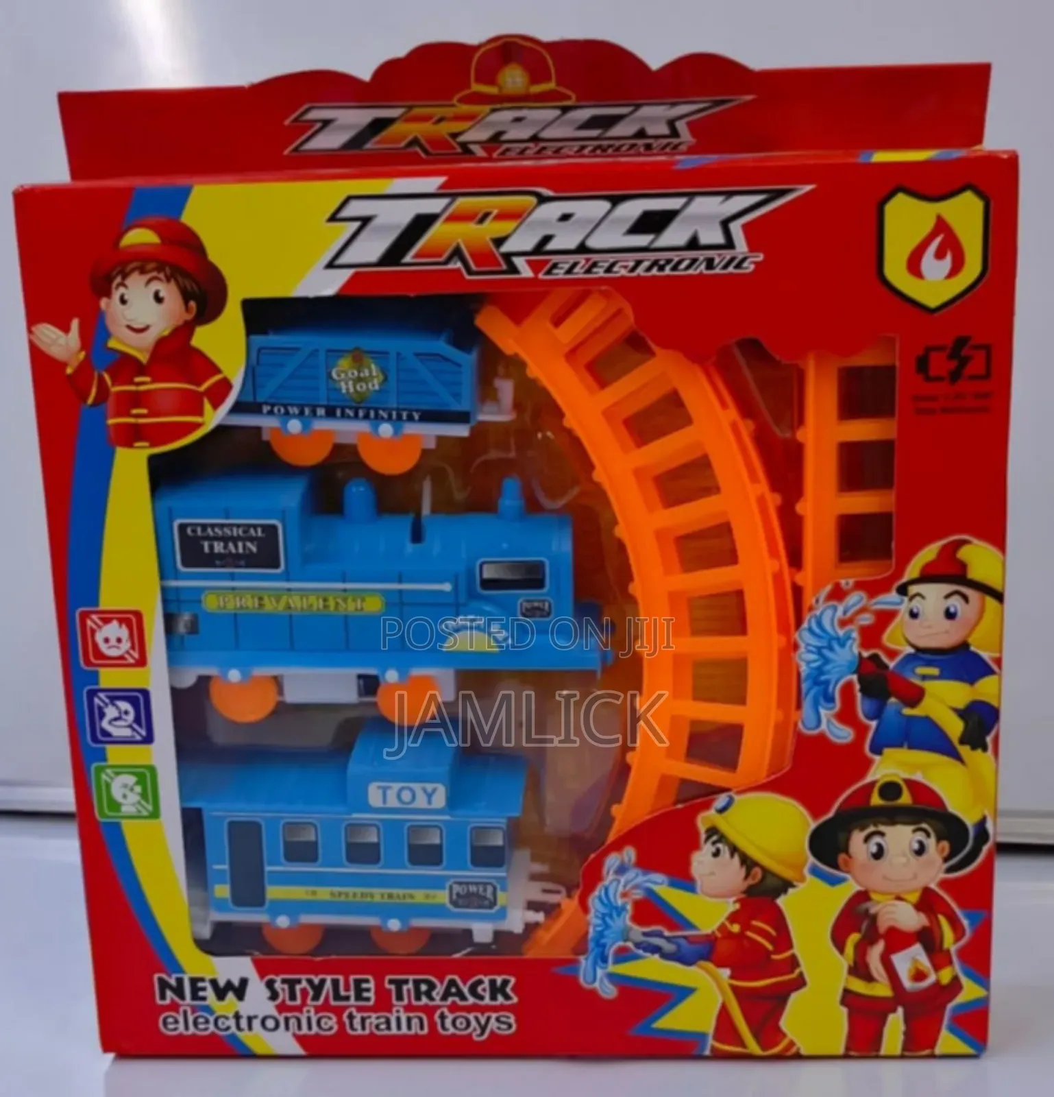 New Electronic Train for Kids – Battery Operated - Kb