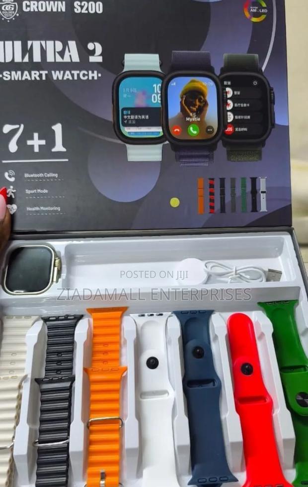 Crown S200 Smart Watch – Ultimate Customization Pack - thumbnail 3