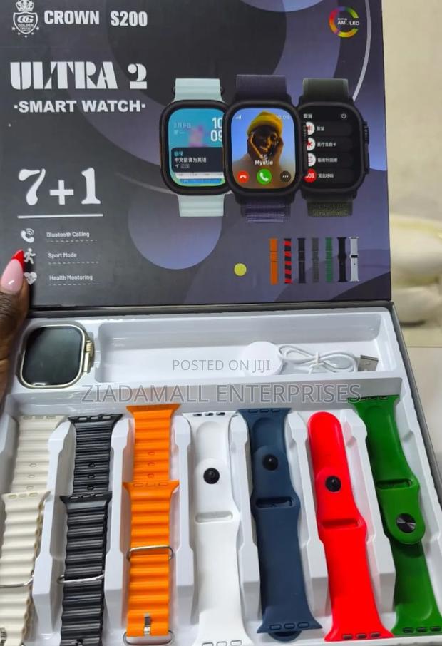 All-in-One Crown S200 Smart Watch Bundle - main view
