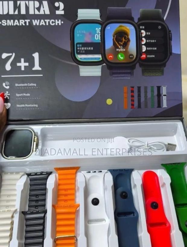 Crown S200 Smart Watch With 7 Straps – Style Meets Functionality - thumbnail 3