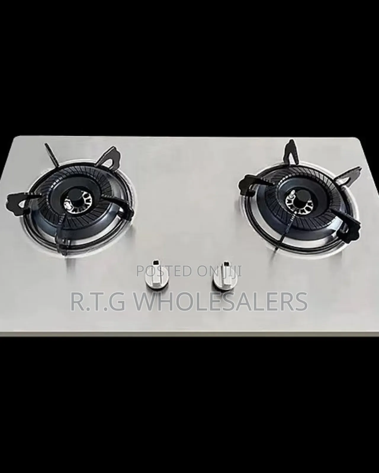 Amaze 2-Burner Stainless Steel Hob Cooker