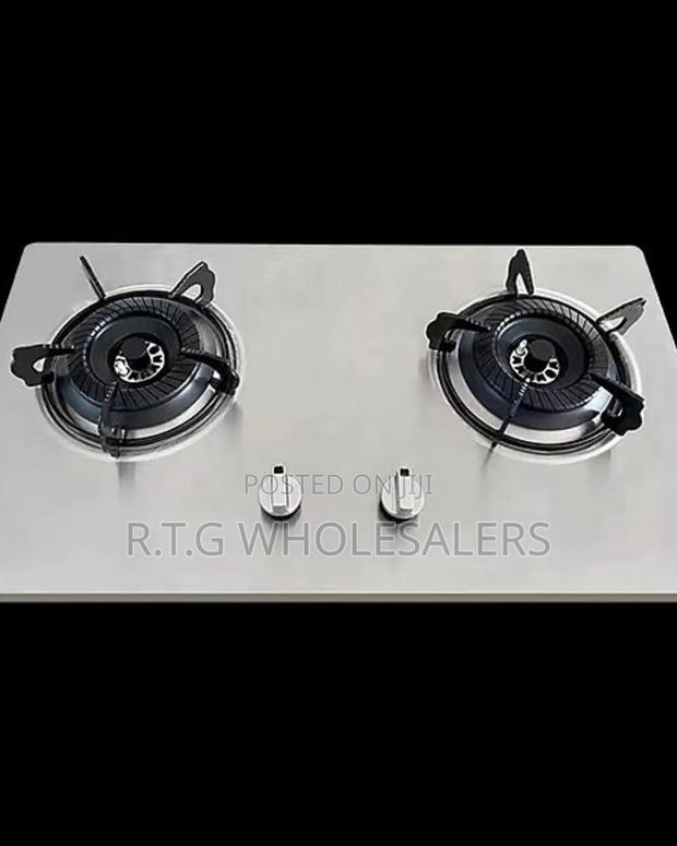 Amaze 2-Burner Stainless Steel Hob Cooker