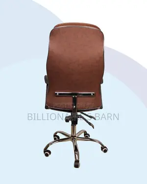 Ergonomic Office Chair for Work — Stable Base, Padded Arm Comfort