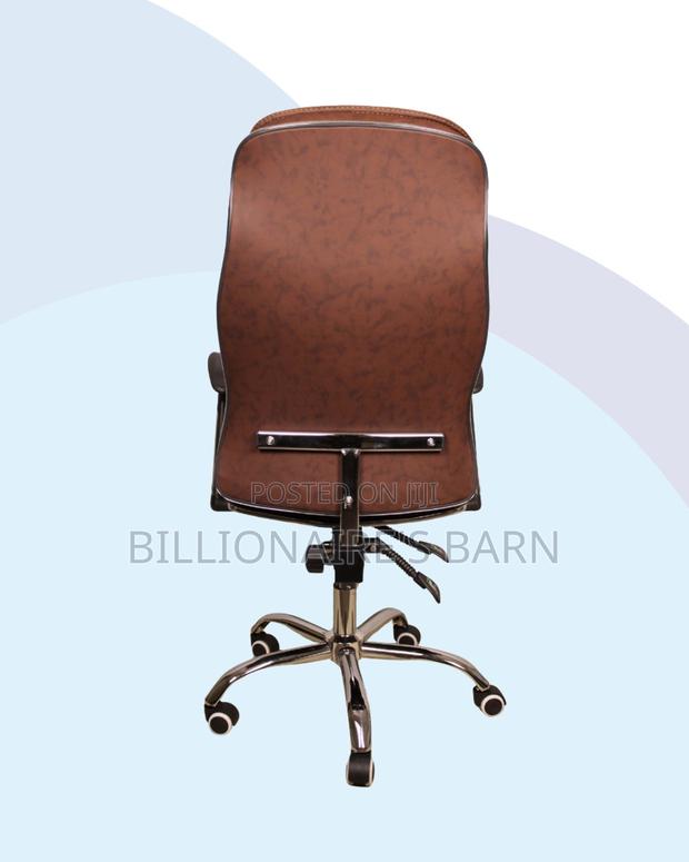 Ergonomic Office Chair for Work — Stable Base, Padded Arm Comfort - thumbnail 4