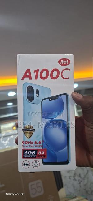 New Itel A100C 64 GB Black - main view